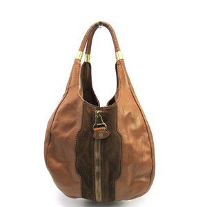 Authentic JIMMY CHOO handbags suede leather